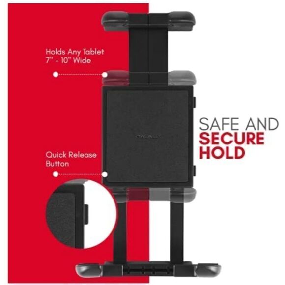 Macally Duel Position Car Seat Headrest Mount - Picture 6 of 13